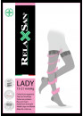 RELAXSAN Компрессионные ЧУЛКИ 1 класса К1 STAY - UP LADY <br />на резинке прозрачные с массажной стелькой RELAXSAN 960А (15-21 mmHg) Релаксан 960A