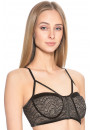 BRA LE JOURNAL INTIME "MARIE-ANTOINETTE" BRA-ZIP (BLACK) Le Journal MA-BR-BZ BRA LE JOURNAL INTIME "MARIE-ANTOINETTE" BRA-ZIP (BLACK) Le Journal MA-BR-BZ